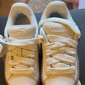 Puma Fenty Kids Cream Sneakers